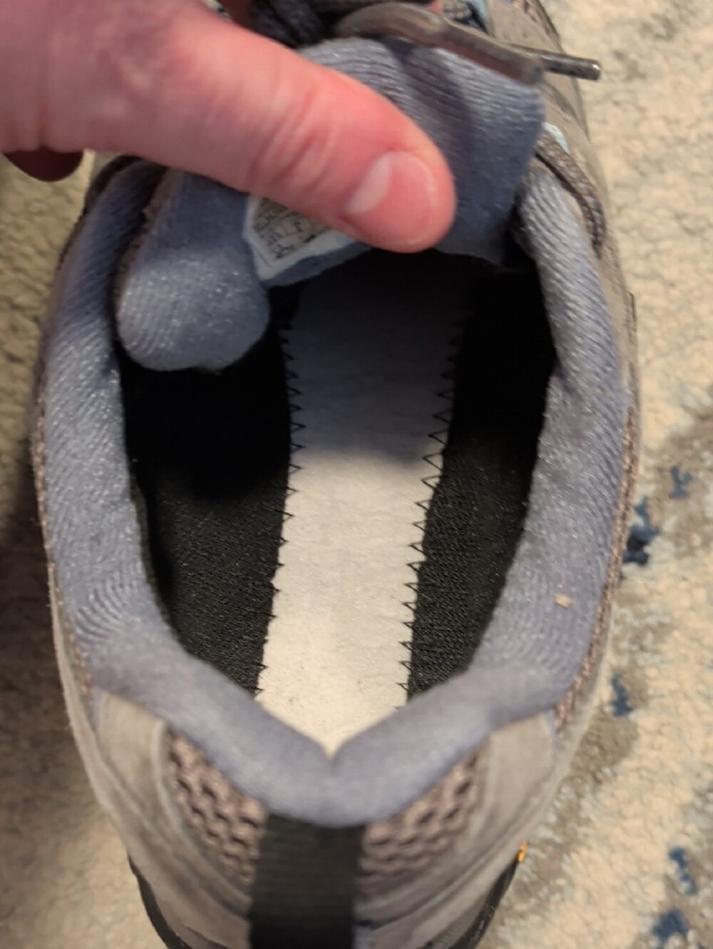 Merrell Women's Gray Hiking Shoes - Durable Trail Comfort - Picture 5 of 5